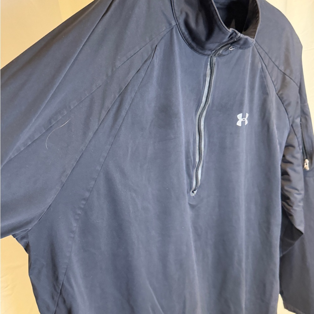 Under Armour Black Zip Up Sweater - Picture 2 of 4